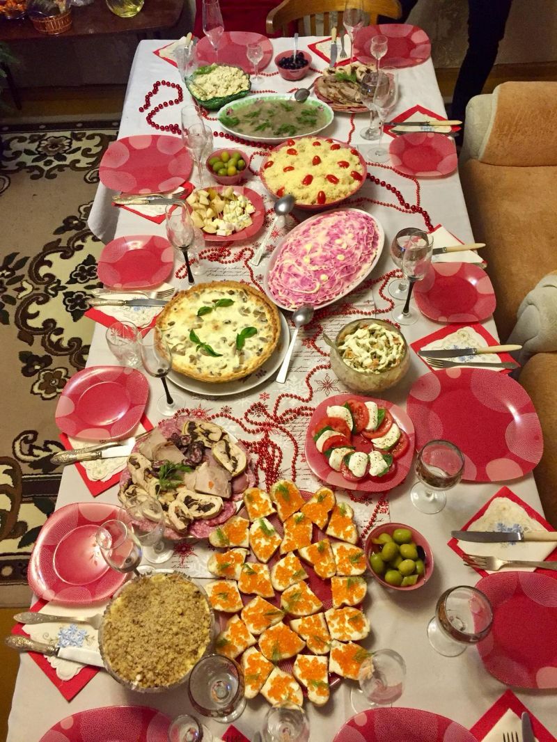 Le repas de Nouvel an de la famille de l’amie de Darbellay