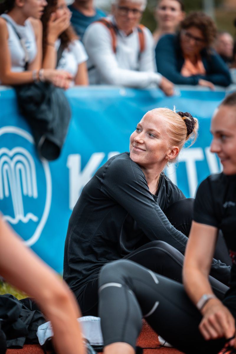 Meret Baumgartner au meeting d’athlétisme de Lucerne, en 2024. (màd)