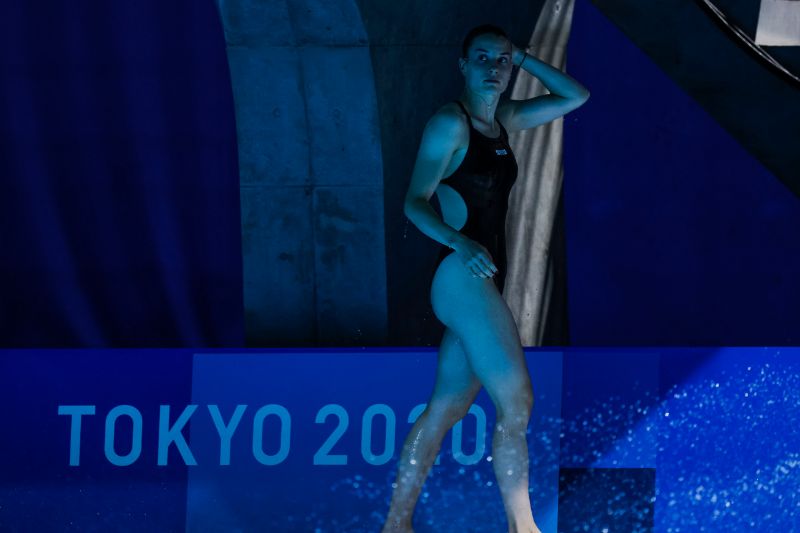 Als erste Schweizer Wasserspringerin in einem Olympia-Final – aber nicht alle freuen sich mit. (Keystone-SDA)